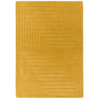 An Image of Form Rug, Ochre