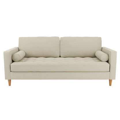 1f99160bfcd23654a690b173403cfe08bcf7d49a844ebd6c0a74fcf461d93edc.jpg An Image of Zoe Flat Weave 3 Seater Sofa Charcoal