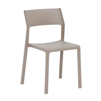 An Image of Calisto Garden Dining Chair, Tortora