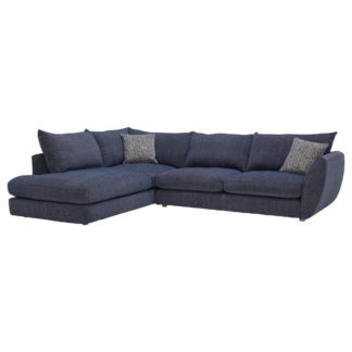 An Image of Big Blue Large Right Hand Facing Corner Sofa