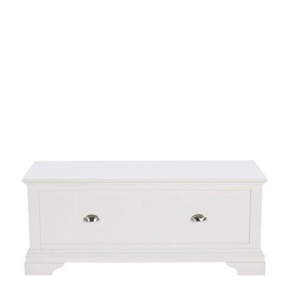 An Image of Carrington Blanket Box, White