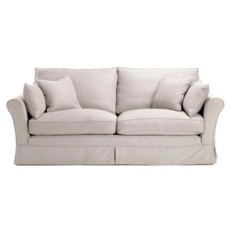 An Image of Berkeley Fabric Loose Covers Large Sofa