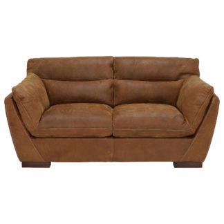 An Image of New Marnie Leather Loveseat