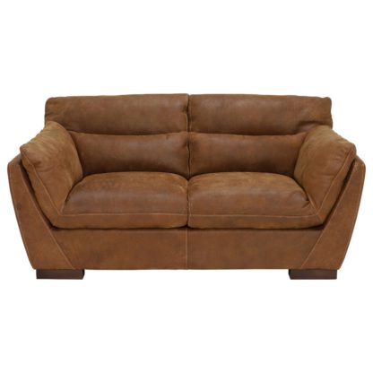 An Image of New Marnie Leather Loveseat