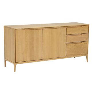 An Image of Ercol Romana Large Oak Sideboard