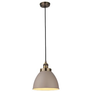 An Image of Taupe Dome Pendant