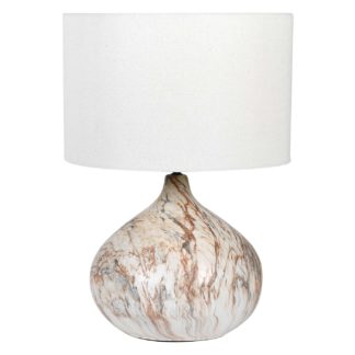 An Image of Marbled Table Lamp