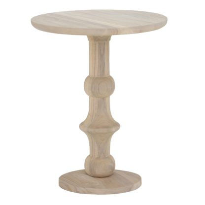 An Image of Positano Garden Side Table, Aged Teak