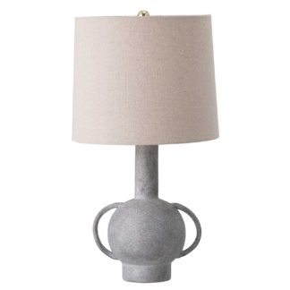 An Image of Ceramic Table Lamp, Grey