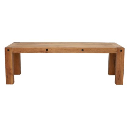 An Image of Salem Dining Table, Rustical Oak