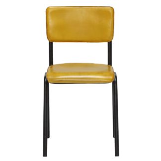 An Image of Twyford Dining Chair, Leather