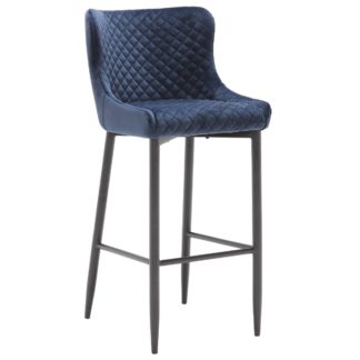 An Image of Rivington Fabric Bar Stool