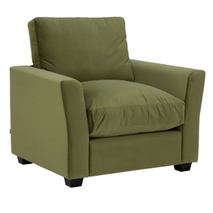 An Image of Taylor Armchair, Sunningdale Olive