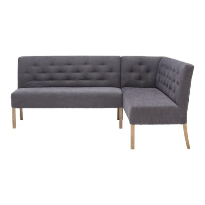 An Image of Medina Upholstered Left Hand Facing Corner Bench