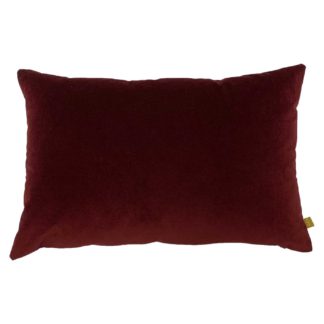 An Image of Velvet Maroon Cushion