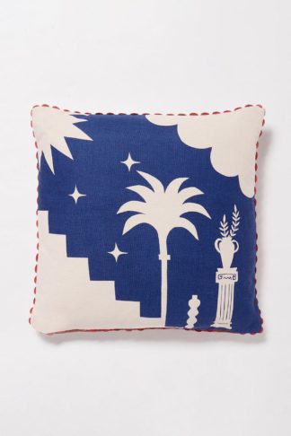 An Image of Grecian Print Cushion