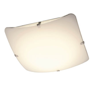 An Image of Verve Design 25cm 10W LED Eden Glass Ceiling Light