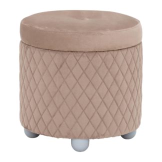 An Image of Lutyen Pouf Stool, Rombi Nabuk