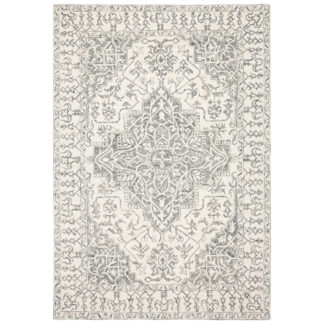 An Image of Windsor Wool Rug, Smoke