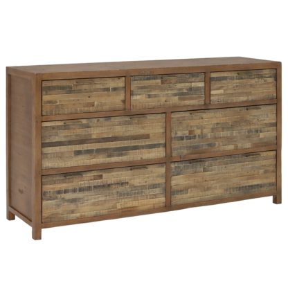 An Image of Charlie Reclaimed Wood 3 Drawer Chest