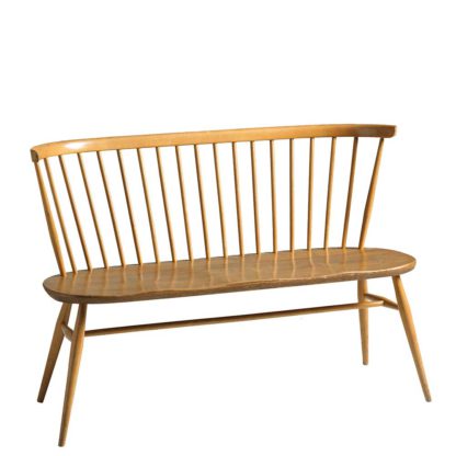 An Image of Ercol Originals Retro Loveseat, Wood