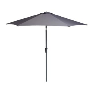 An Image of Parasol 2.7m Crank & Tilt Dark Grey - Dia. 38mm