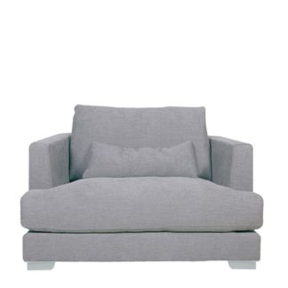 An Image of Flavin Armchair, Light Grey