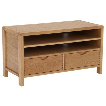 An Image of Ercol Bosco TV Cabinet, Oak