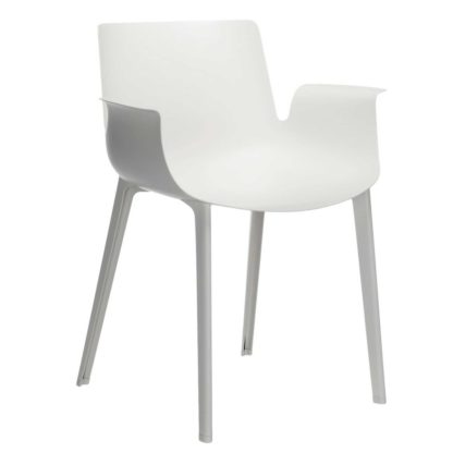 An Image of Kartell Piuma Dining Chair, Green