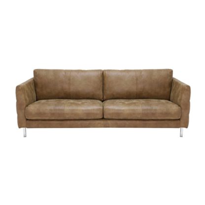 An Image of Lars 4 Seater Leather Sofa