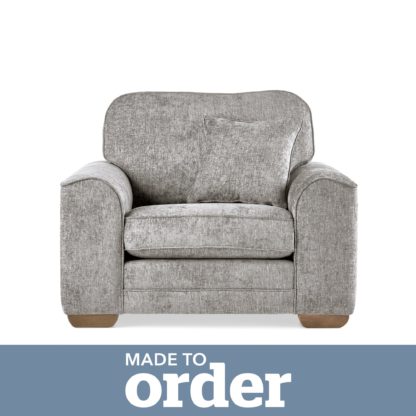 4eaab3ef69f111db5d9d13d281e892e5defe215ff8639f0cbc061d4787f3fb82-1.jpg An Image of Morello Armchair Luxury Chenille Premium Chenille Rosewood