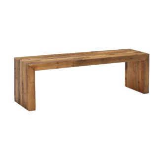 An Image of San Quentin Ruskin Reclaimed Wood Ruskin Small Bench