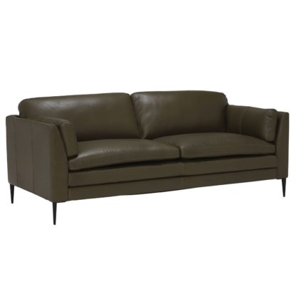 An Image of Zeta Leather Sofa