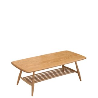 An Image of Ercol Originals Retro Coffee Table, Wood