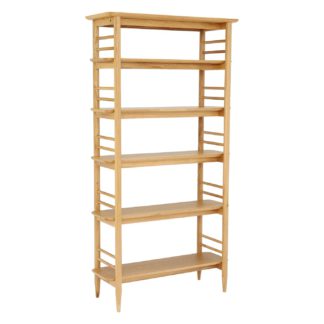 An Image of Ercol Teramo Oak Shelving Unit