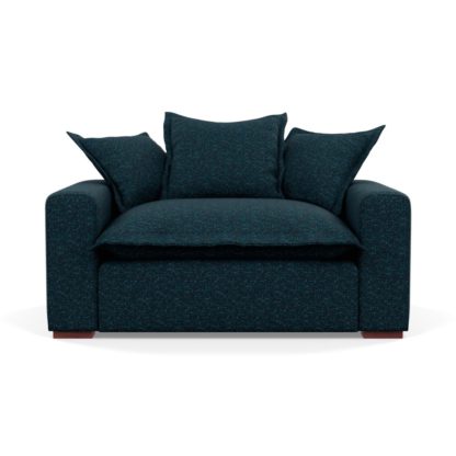 565f17945fe9e655dbcf3fb6b96eb0dae1efd2c4ede43f94606394adc8de1d6c.jpg An Image of Heal's Brompton Loveseat Brecon Charcoal Black Feet