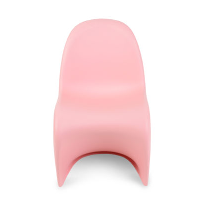 An Image of Vitra Panton Junior Chair In Light Pink