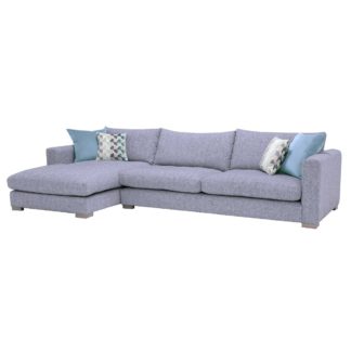 An Image of Fontella Large Left Hand Facing Chaise, Tabby Pool
