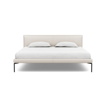 An Image of Heal's Matera Bedstead Super King Leather Hide Oanna 7183