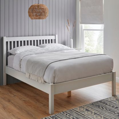 58ff13e2bd98cd918ab22d9246bc2107397a20fdb622beb5ed8a54df7a491417.jpg An Image of Lynton White Bed White