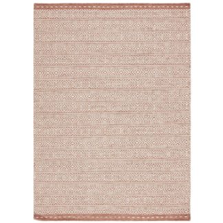 An Image of Weave Rug, Coral