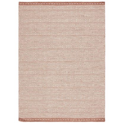 An Image of Weave Rug, Coral