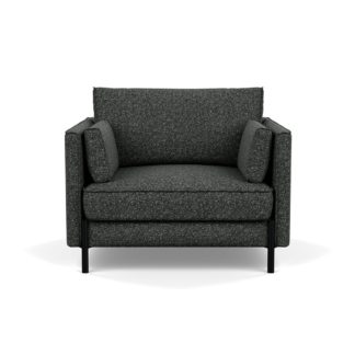 An Image of Heal's Tortona Armchair Brecon Charcoal
