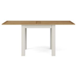An Image of Compton Flip Top Dining Table Ivory