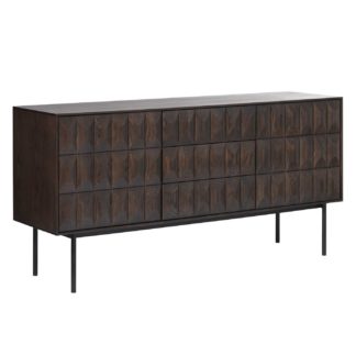 An Image of Amos 3 Section Sideboard