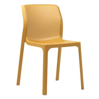 An Image of Mimos Garden Dining Chair, Senape