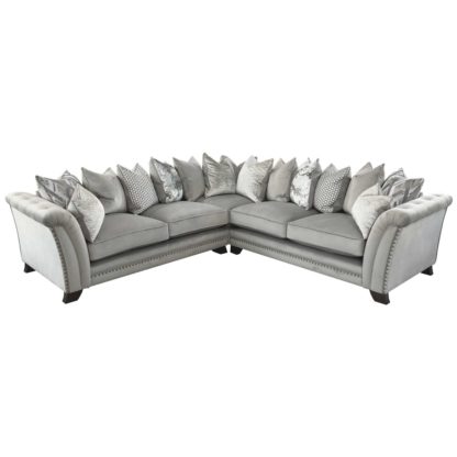 62554722f24b67320e987be4dfb88e0d63bb5362ef2de5f32aa70540e71d49e1.jpg An Image of Dorsey Pillow Back 3 Corner 3 Sofa, Pluto Silver
