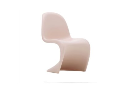 An Image of Vitra Panton Junior Chair In Light Pink