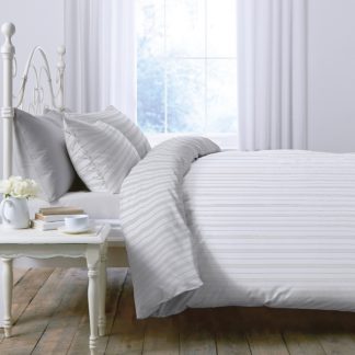 An Image of Country Living Yarn Dye Stripe Bedding Set - Double