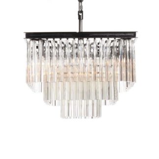 An Image of Timothy Oulton Paradise 3 Ring Chandelier, Natural